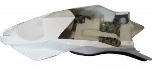 BMW S 1000 RR 15-SSR with seat reiforcement mounted